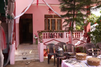 Decorations for the engagement party